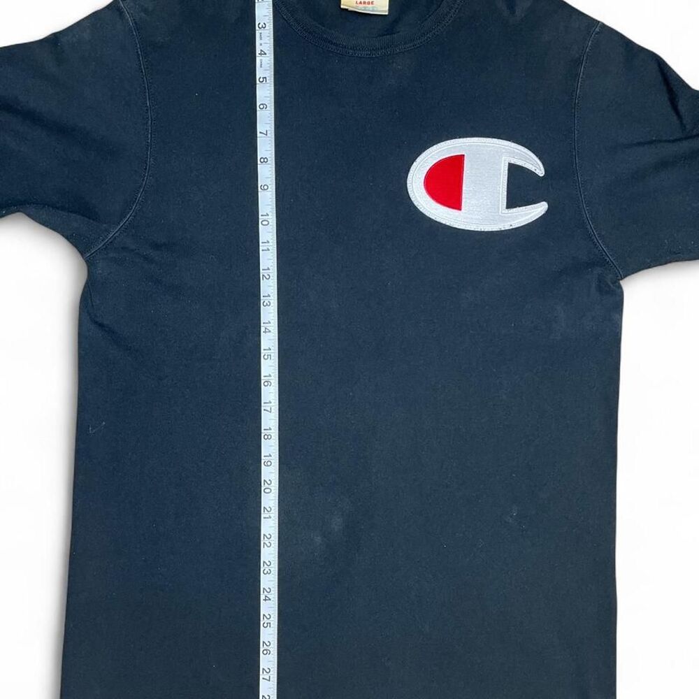 Champion Men's Black T-shirt - Picture 4 of 6
